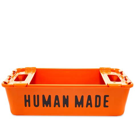 Human Made Steel Stacking Box Orange 